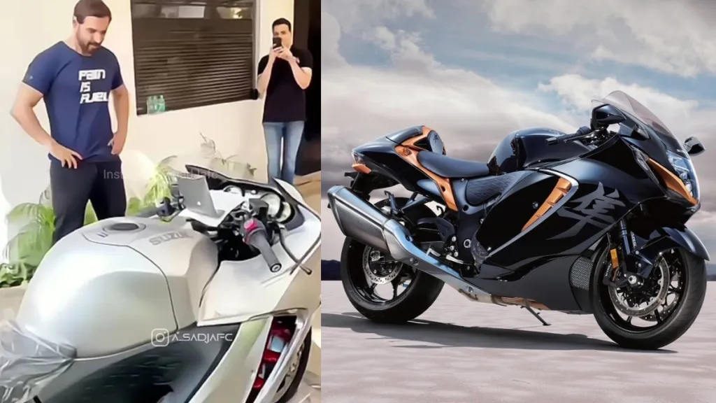 John Abraham Suzuki Hayabusa