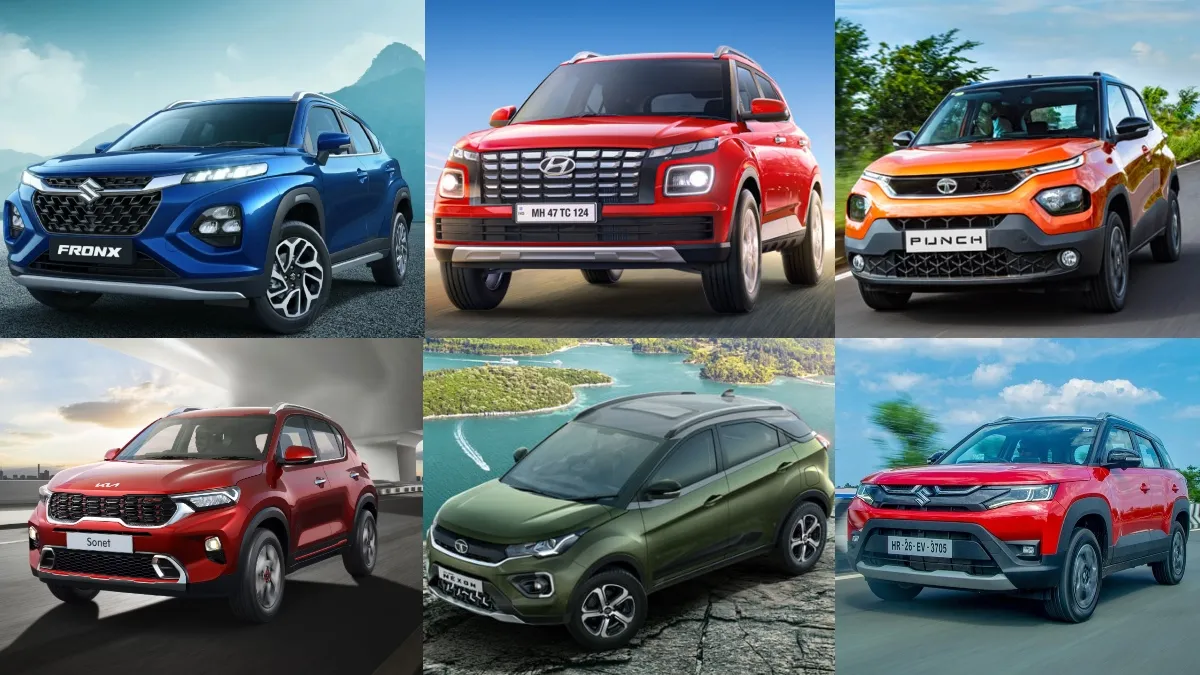 Maruti Suzuki Fronx vs Nexon, Brezza, Punch, Venue & Price