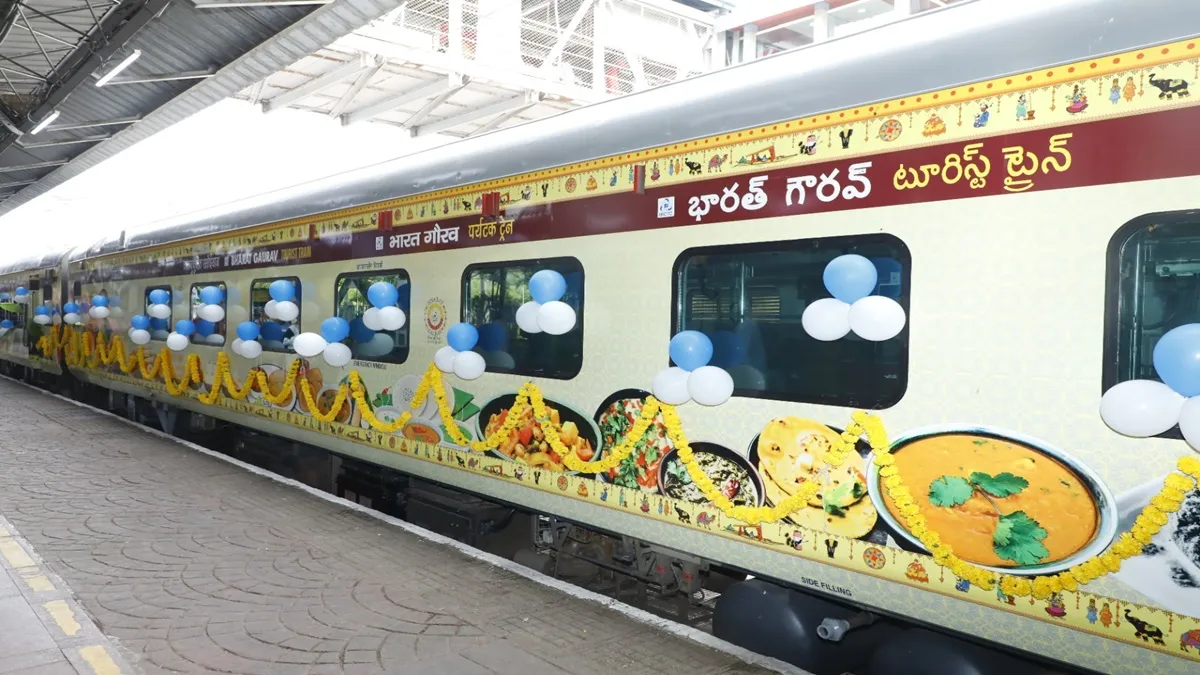 Indian Railways’ Bharat Gaurav Tourist train embarks on ‘Punya Kshetra
