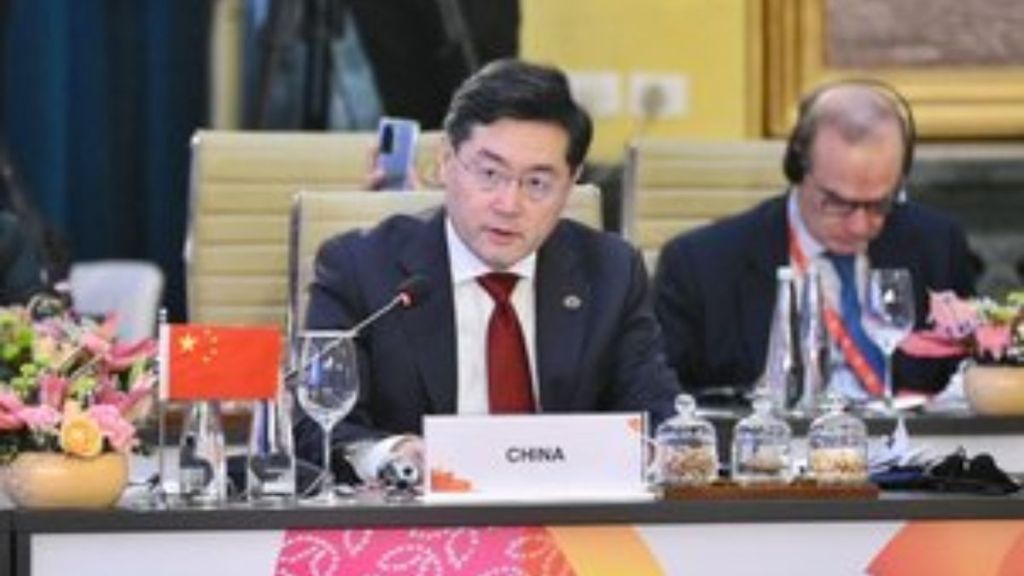 Chinese Foreign Minister Qin Gang elevated to State Councillor rank