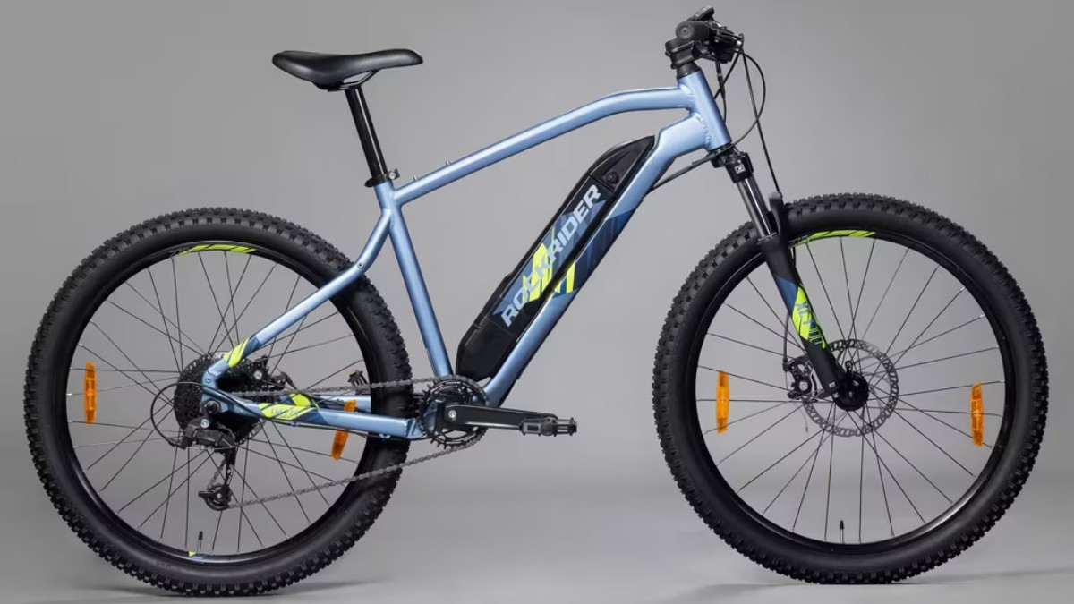 Decathlon Rockrider EST100 electric bicycle launched Priced at Rs 84,999 Bike News The