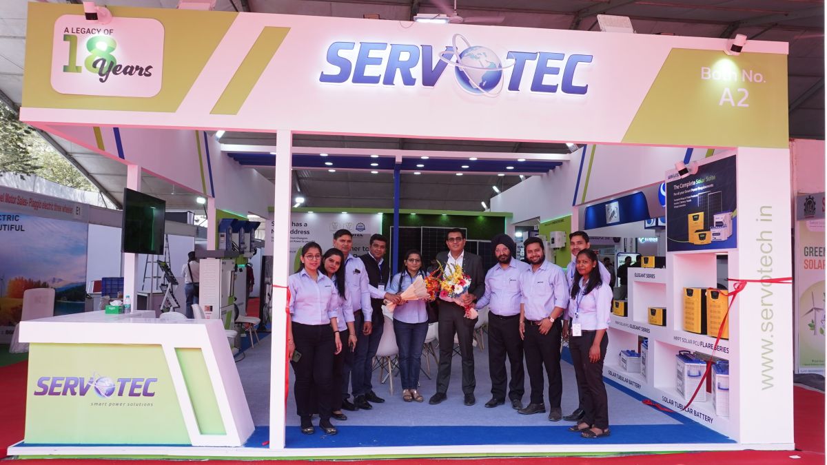 Servotech Power Systems showcases EV chargers at Solar and EV Expo