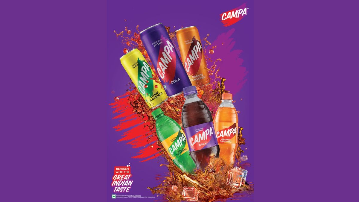Reliance consumer products relaunches beverage brand, Campa Brand Wagon News The Financial