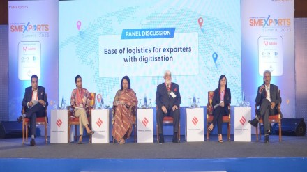 msme exports, small business exports, fe smexports, global trade, cross border trade, merchandise exports, services exports, trade deficit, logistics for exports, national logistics policy, national logistics portal, FTAs, ports, nava sheva port, ICDs, freight forwarding, shipping, shipments, transportation