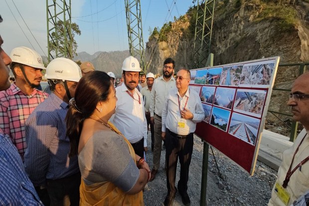 The team also informed the minister that the work of track linking on the Chenab Bridge, which is the world's highest railway bridge, was completed on March 21, 2023.