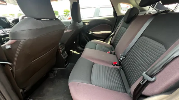 Maruti Suzuki Fronx rear seat