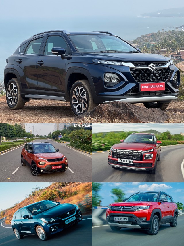 Maruti Suzuki Fronx vs Baleno, Punch, Brezza, Venue, Nexon Mileage