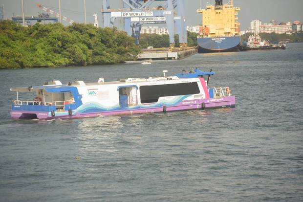 Kochi: A view of India's first Water Metro. (PTI Photo)