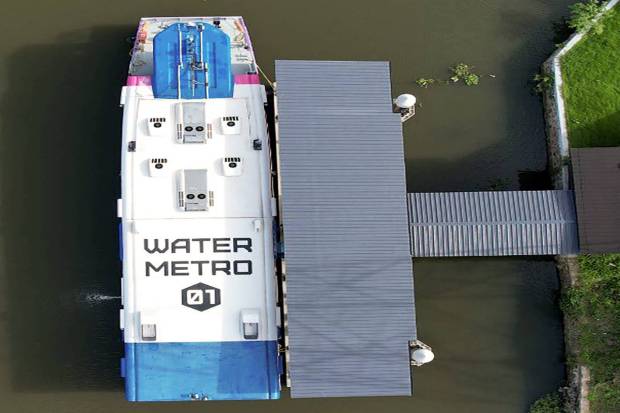 Kochi: A view of India's first Water Metro. (PTI Photo)