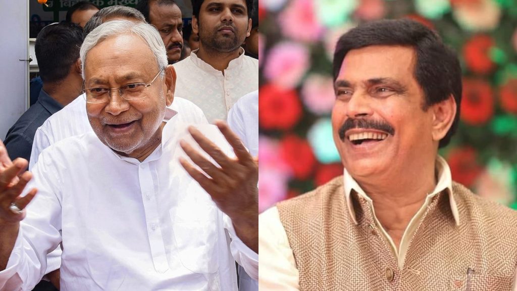 Nitish Kumar, Anand Mohan