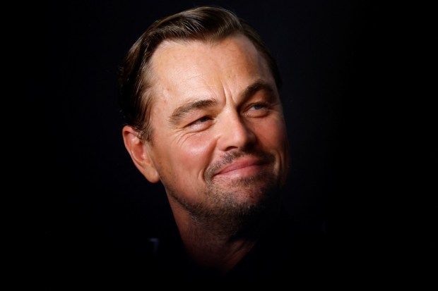Cast member Leonardo DiCaprio attends the 76th Cannes Film Festival - Press conference for the film 