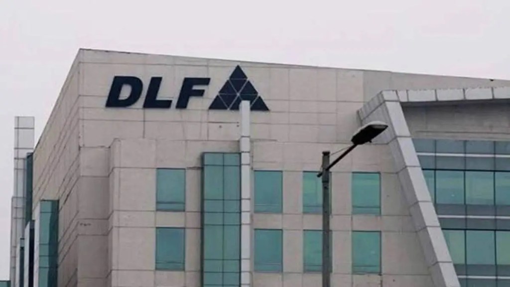 DLF, Q1FY24, quarter performance, revenue, profit, EBITDA, sales, bookings, real estate, residential property, commercial property, Trident