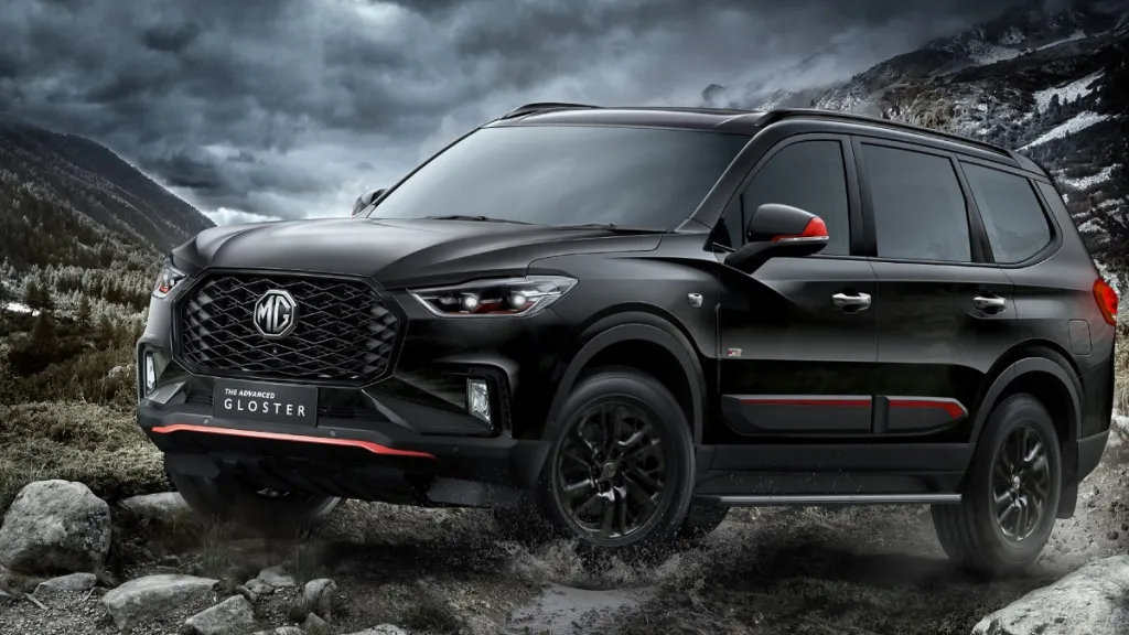 MG Gloster Blackstorm launched at Rs 40.30 lakh ADAS, design, price