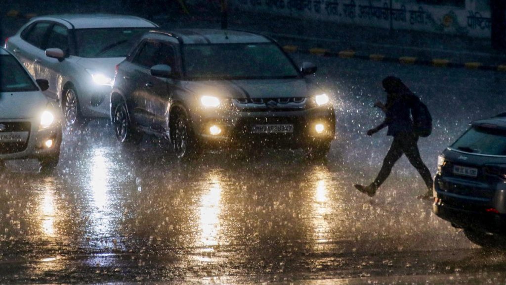 Nagpur, Rains
