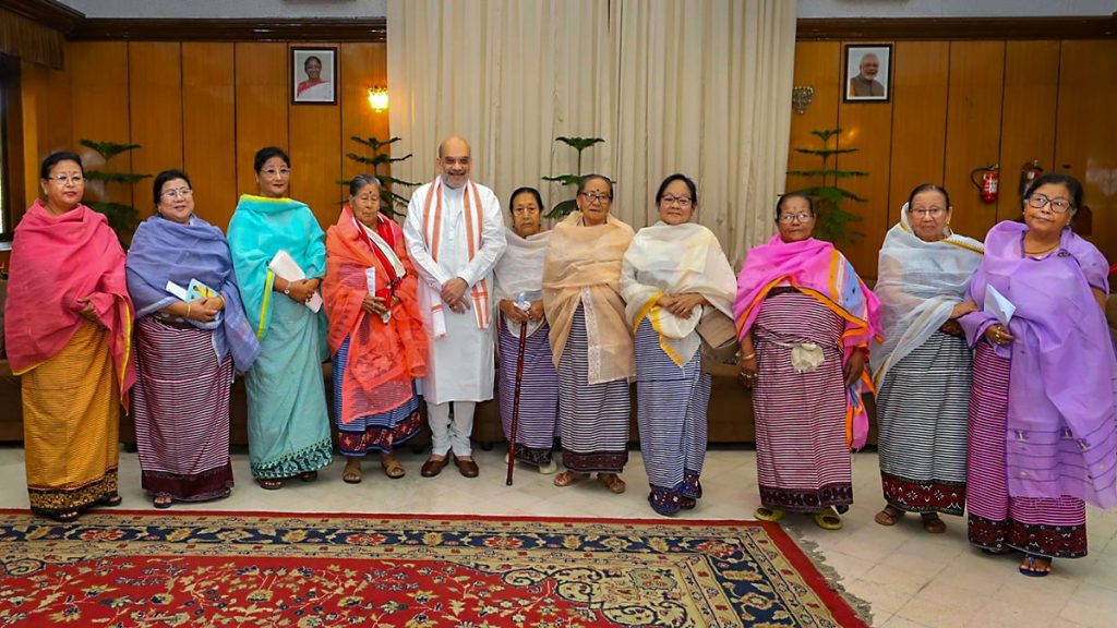 Amit Shah, Manipur