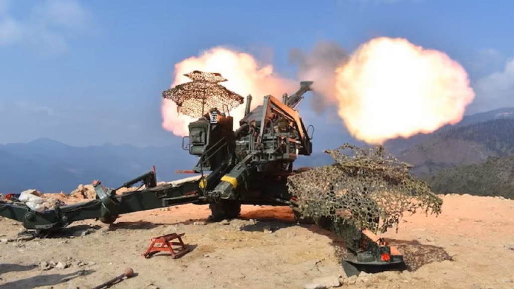 Indian army's Buland Bharat military drill