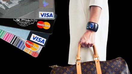 Insurance loan payment with credit card rule