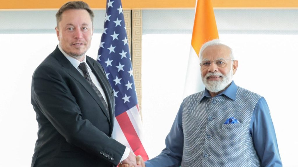 elon musk, PM Modi