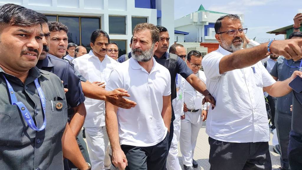 Rahul Gandhi, Rahul Gandhi in Manipur