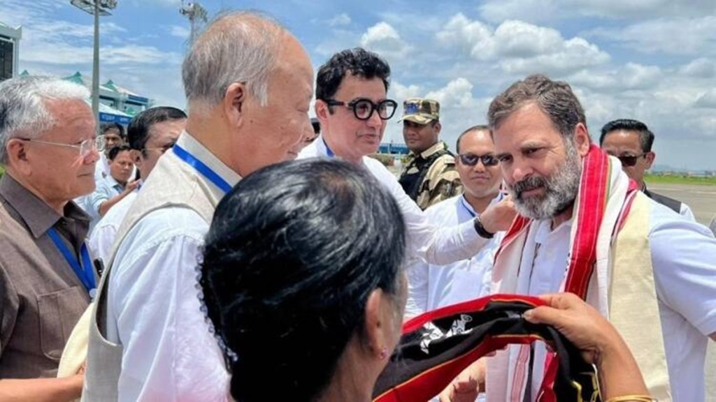 'Highly irresponsible behaviour': Convoy stopped, BJP claims Rahul Gandhi refused advice to take chopper to Churachandpur