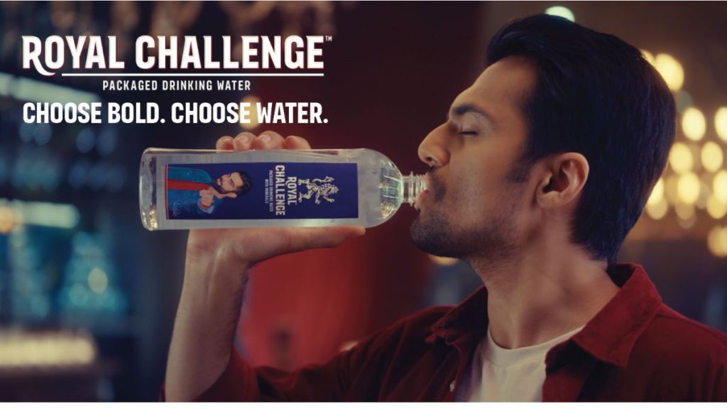 Royal Challenge Packaged Drinking Water promotes hydration with Choose