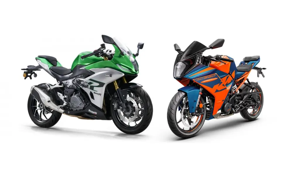 benelli tornado 402 vs ktm rc 390