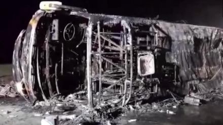 Samruddhi Expressway in Maharashtra, vehicle catches fire on Samruddhi Expressway in Maharashtra, vehicle catches fire on Samruddhi Expressway,