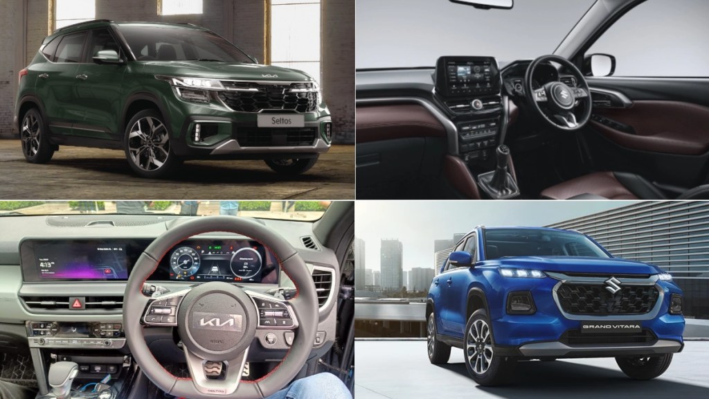 2023 Kia Seltos vs Maruti Suzuki Grand Vitara