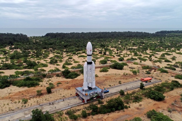Chandrayaan-3 is the third lunar exploration mission in the fourth operational mission (M4) of LVM3 launcher, formerly the GSLVMkIII rocket. (Image: ISRO/Twitter)