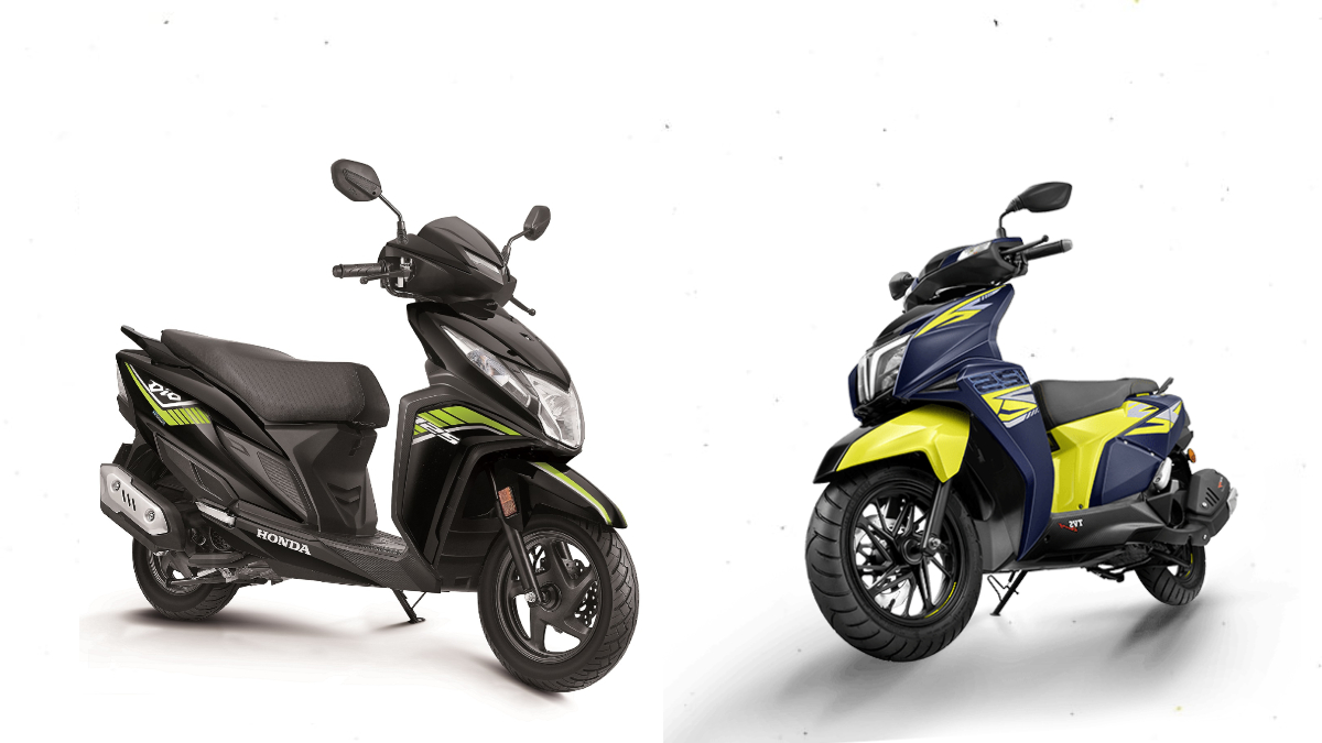 Honda Dio 125 Vs TVS Ntorq 125 Specs, features, prices compared Bike