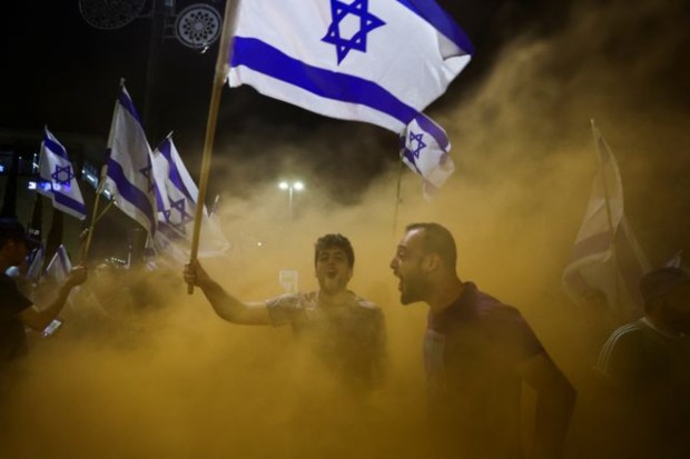 The overhaul plan was presented in January by Netanyahu’s far-right government. (Image: Reuters)