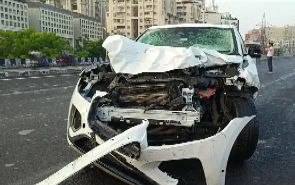 9 killed as speeding Jaguar rams into crowd rescuing victims of Thar-dumper collision in Ahmedabad