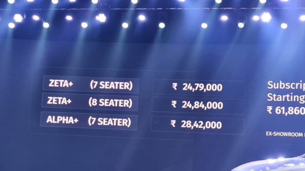 maruti invicto price