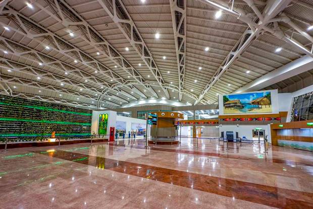 The new terminal has the capacity to accommodate 1,200 passengers during peak hours. (PTI Photo)