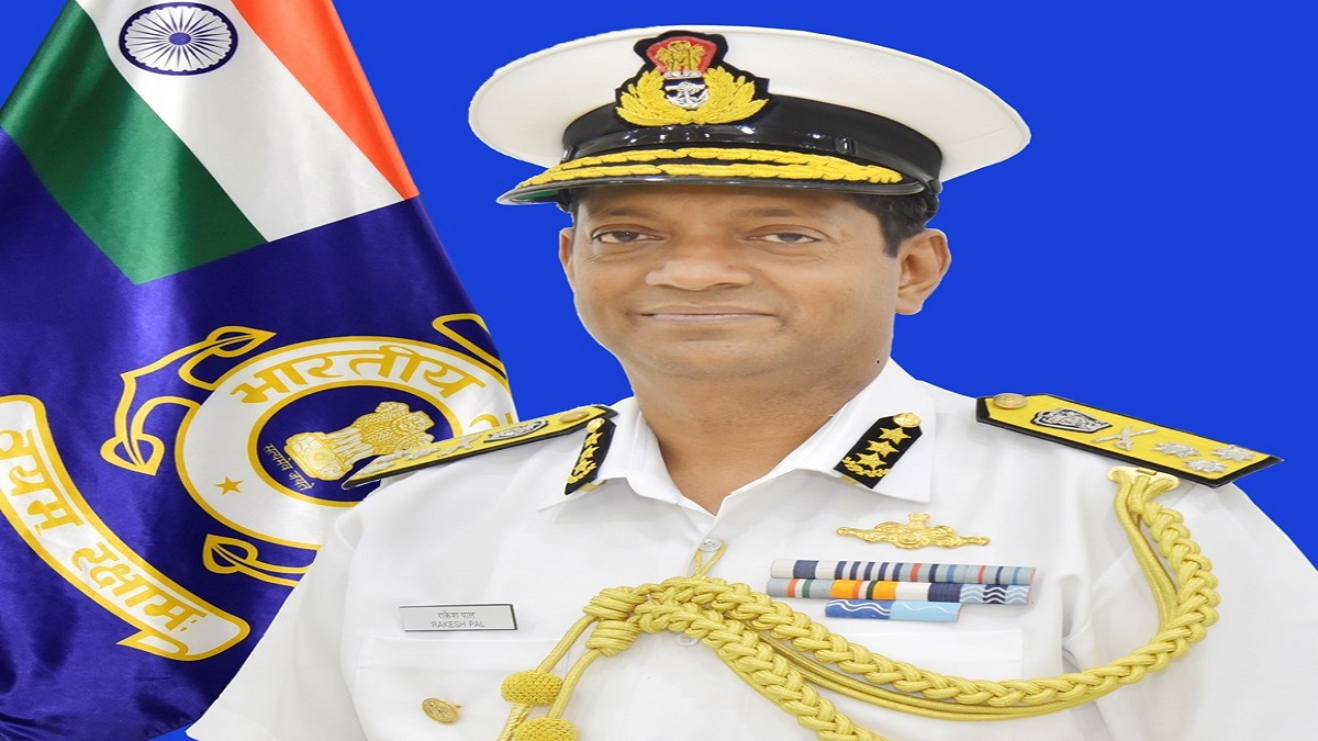 Indian Coast Guard Rakesh Pal takes over as Director General of the