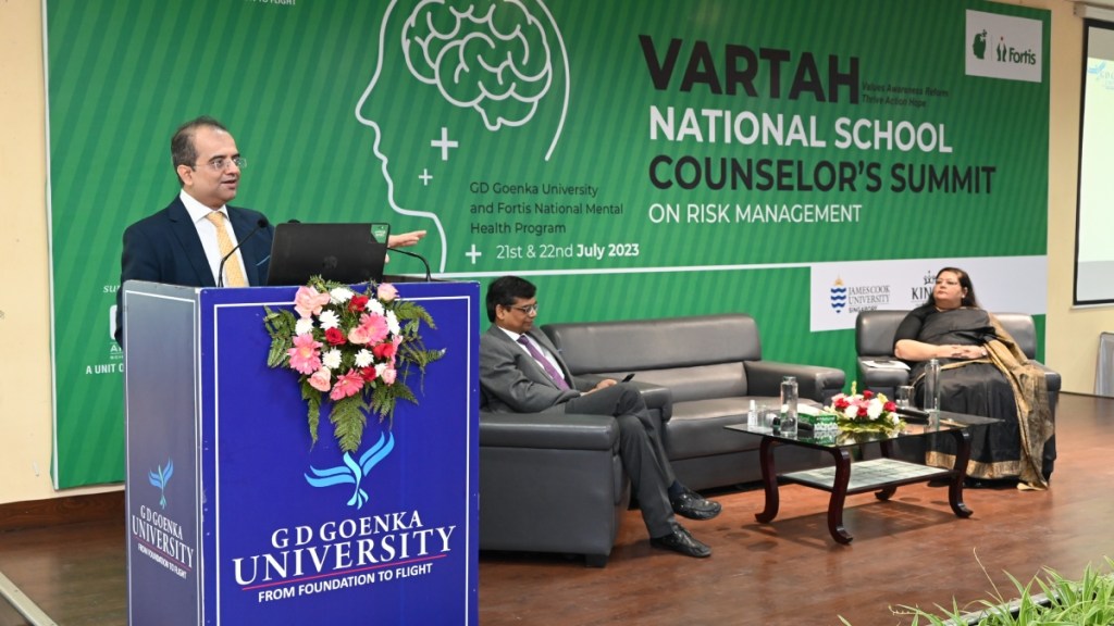 GD Goenka University and Fortis Mental Health Programme jointly hosts 'VARTAH' summit; pioneering positive mental health culture in education