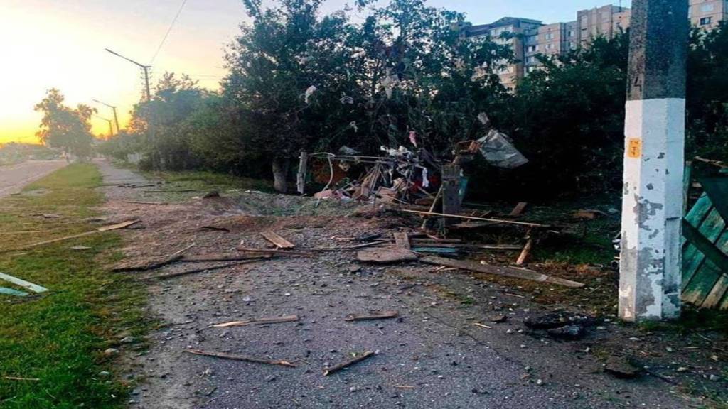 russian drones attack Kyiv