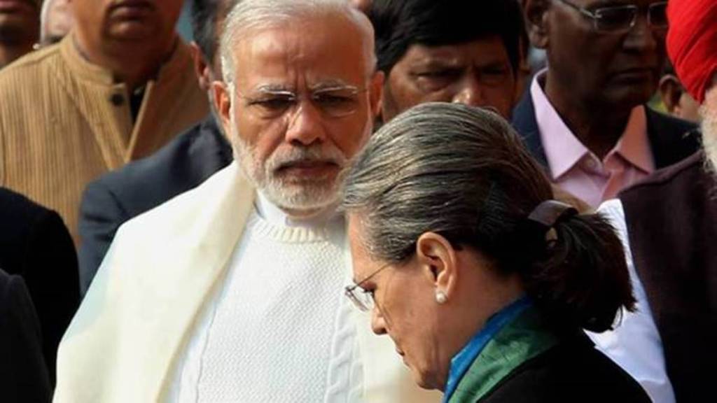 Narendra Modi, Sonia Gandhi, Lok Sabha election 2024