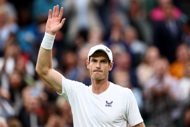 "Hope you doing well Roger, Mirka (Federer), and your parents as well," Murray said after the match.