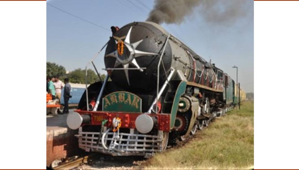 Indian Railways restored 'Akbar' a 58 yearold to working