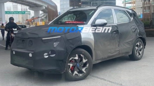 2024 Kia Sonet spied