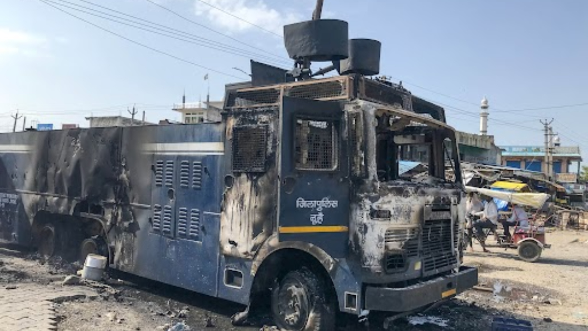 Nuh violence DelhiFaridabad route blocked due to VHP