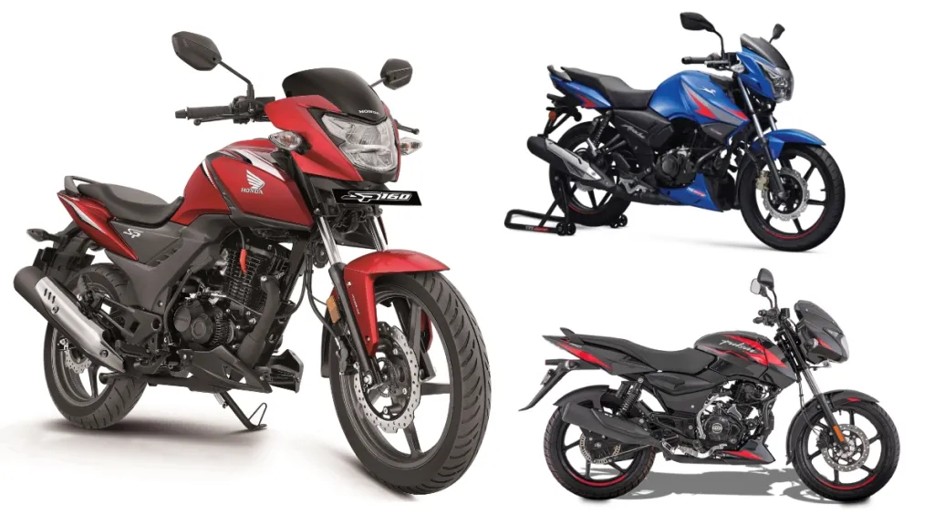 Honda SP160 vs TVS Apache RTR 160 vs Bajaj Pulsar 150