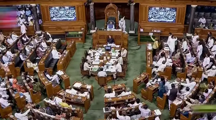 What is Sansad TV row which sparked outrage in Lok Sabha during no-confidence motion debate?