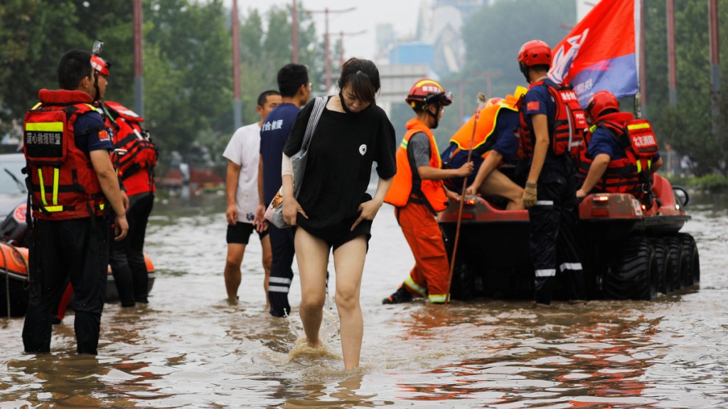 china flood, china flood death toll, Hebei province, china rainfall, Xi Jinping, latest news on china flooding, world news