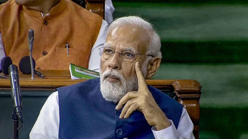 Modi breaks silence on Manipur in Lok Sabha