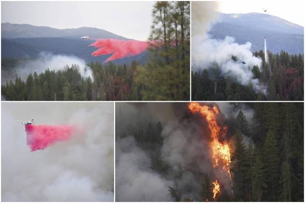 In Nevada County, a fire is threatening homes and has prompted evacuations, said media reports. On Wednesday, the 