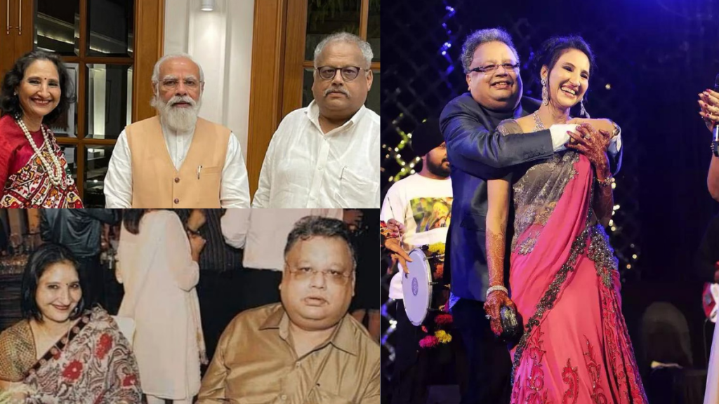 Meet Rekha, Rakesh Jhunjhunwala's wife who has been ruling the stock market for years; know