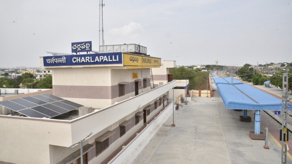 Charlapalli station, Charlapalli station satellite coach terminal, satellite coaching terminal, indian railways satellite coach terminal, railways, south central railway, secunderabad division,