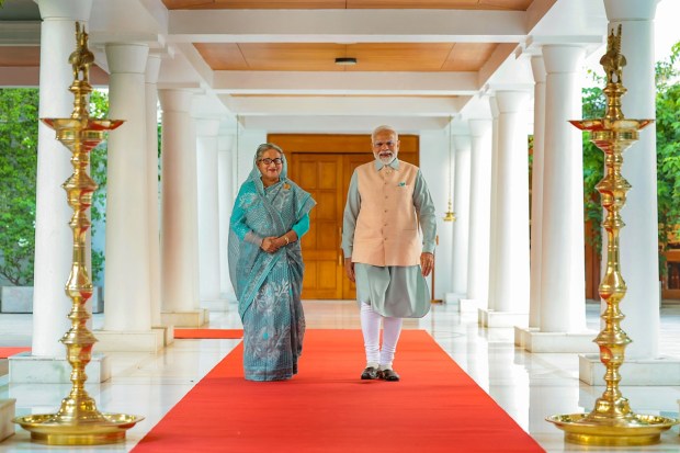 PM Modi had a bilateral meeting with Bangladesh Prime Minister Sheikh Hasina. Current developments in the region and cooperation in the multilateral fora were discussed during the meet. (PTI Photo)